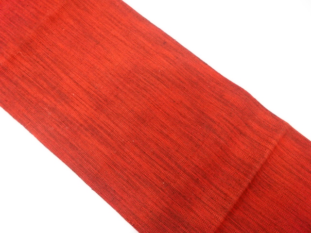 手織り真綿紬　名古屋帯